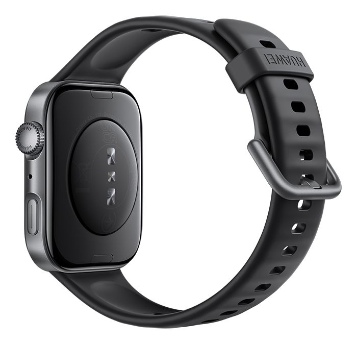 Watch Fit 4 Digital 38 mm Smartwatch Rechteckig 168 h 337 ppi  (Schwarz) 