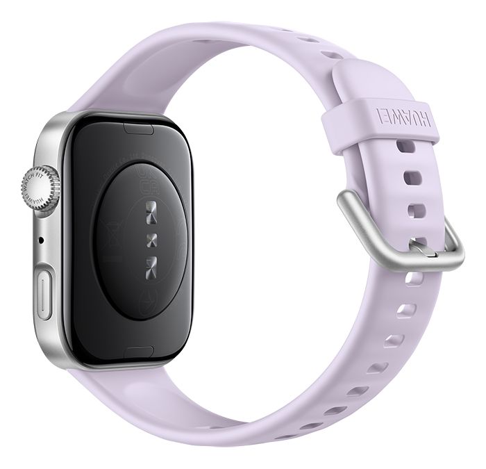 Watch Fit 4 Digital 38 mm Smartwatch Rechteckig 168 h 347 ppi  (Silber) 