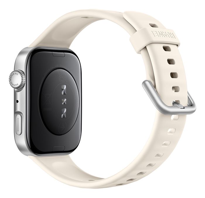 Watch Fit 4 Digital 38 mm Smartwatch Rechteckig 168 h 337 ppi  (Silber) 