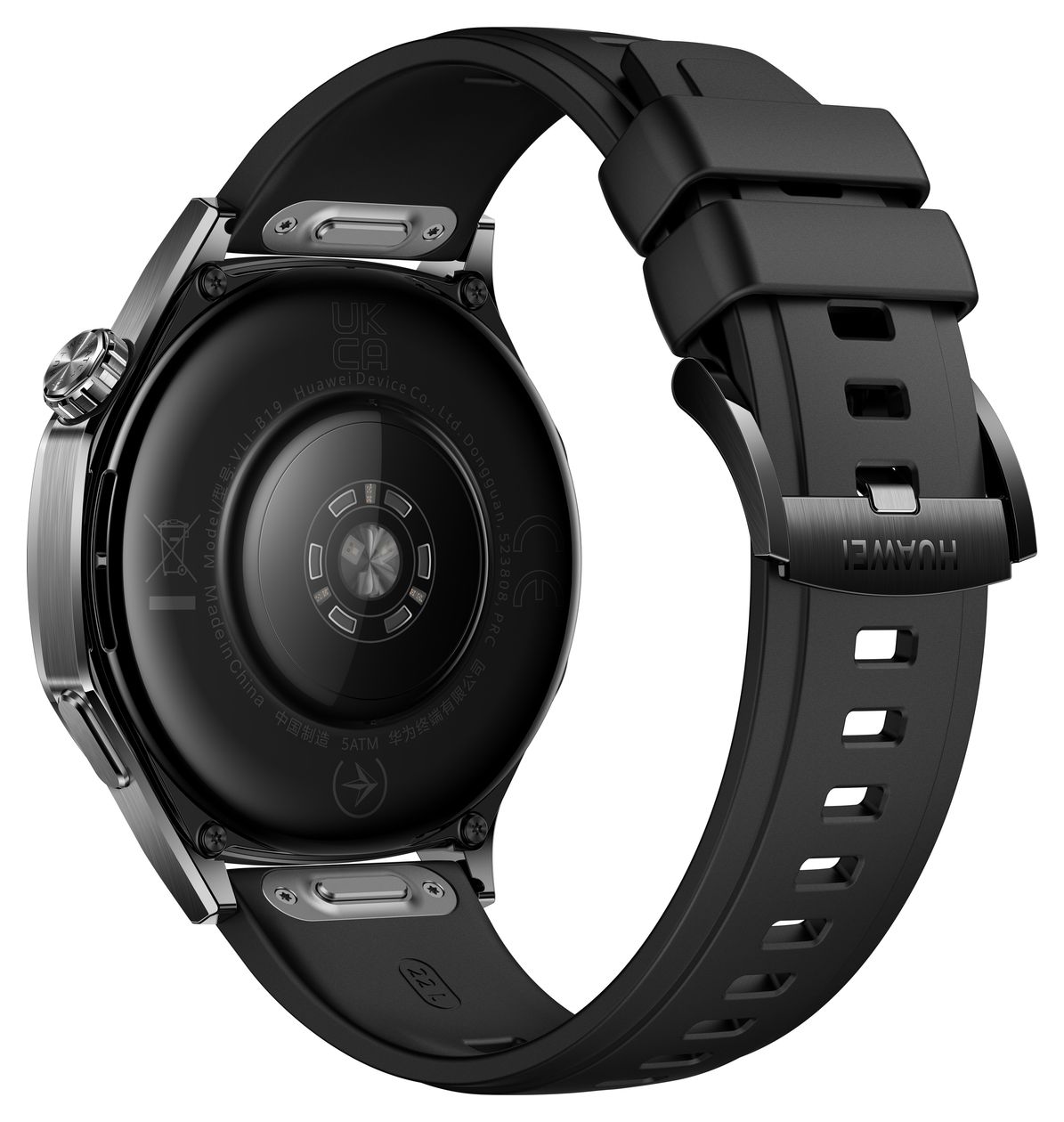 Watch GT5 Digital 46 mm Smartwatch Rund IP69K 336 h 326 ppi  (Schwarz) 