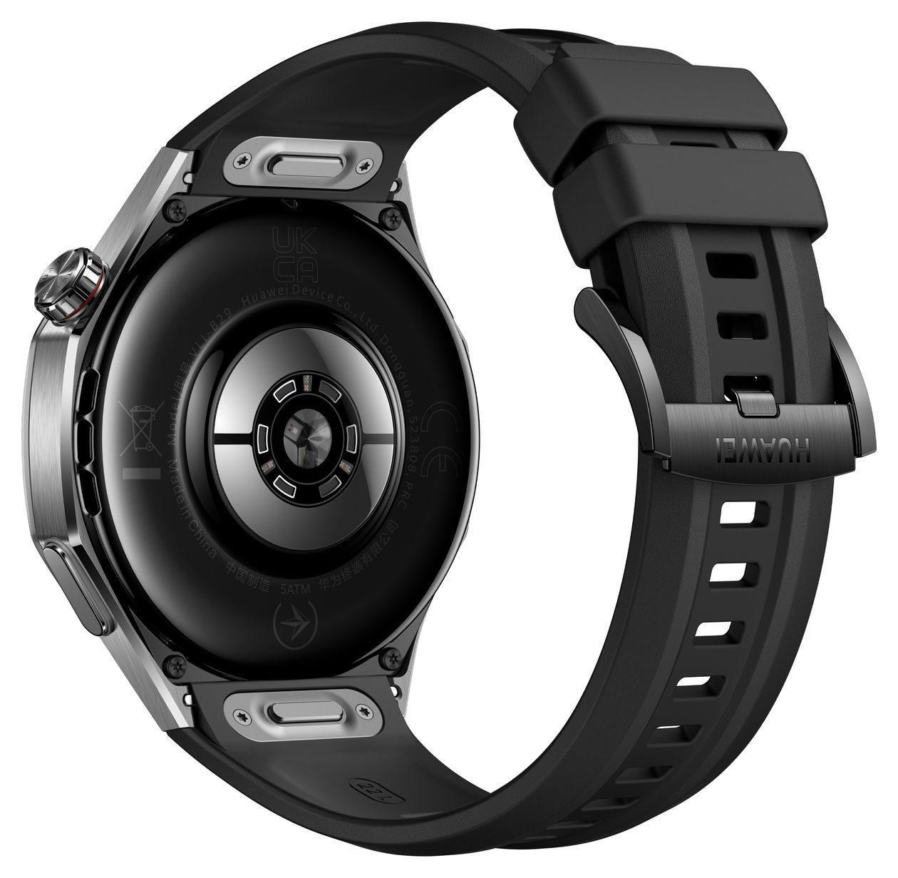 Watch GT5 Pro Digital 46 mm Smartwatch Rund IP69K 336 h 326 ppi  (Schwarz) 