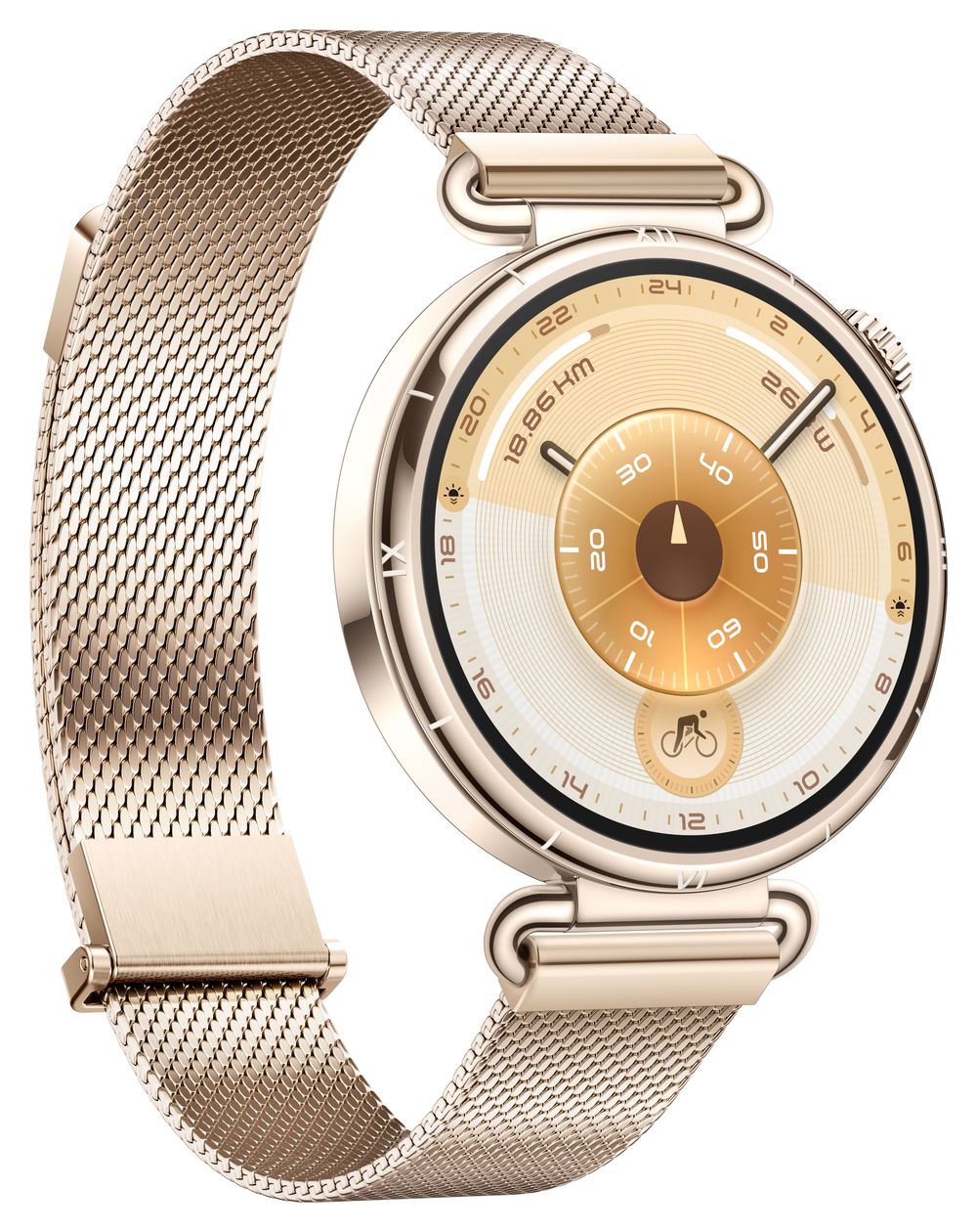 Watch GT6 Digital 41 mm Smartwatch Rund IP69 336 h 352 ppi  (Gold) 