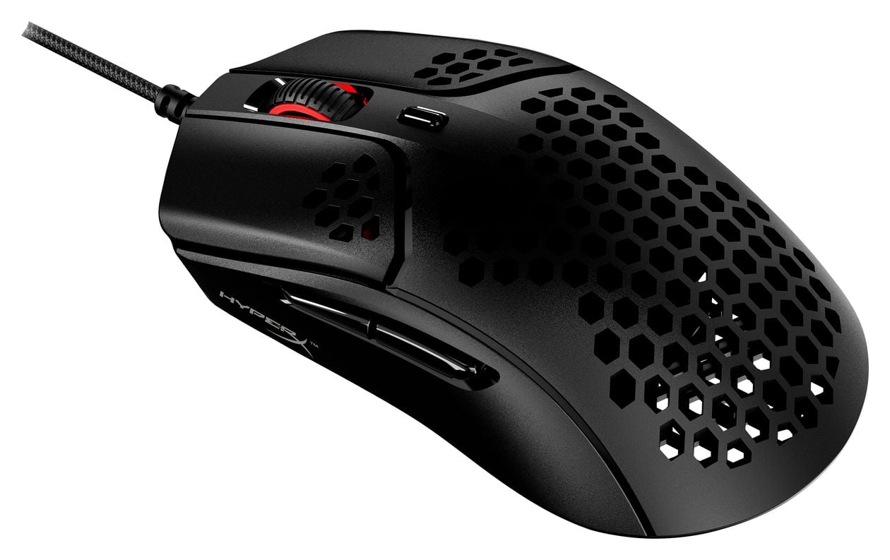 HyperX Pulsefire Haste 16000 DPI Gaming Maus Optisch  (Schwarz) 