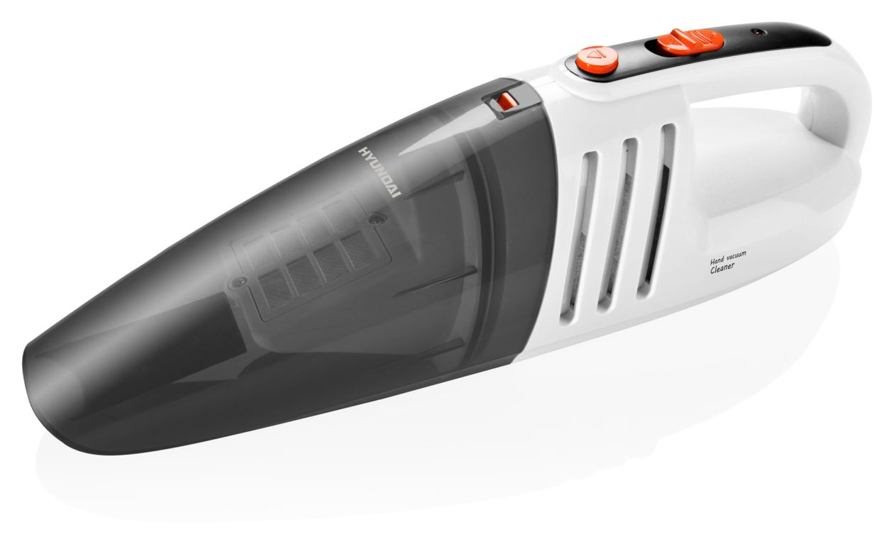 HVC101 Handstaubsauger Beutellos bis 15 min Laufzeit 4,8 V  (Grau, Weiß) 