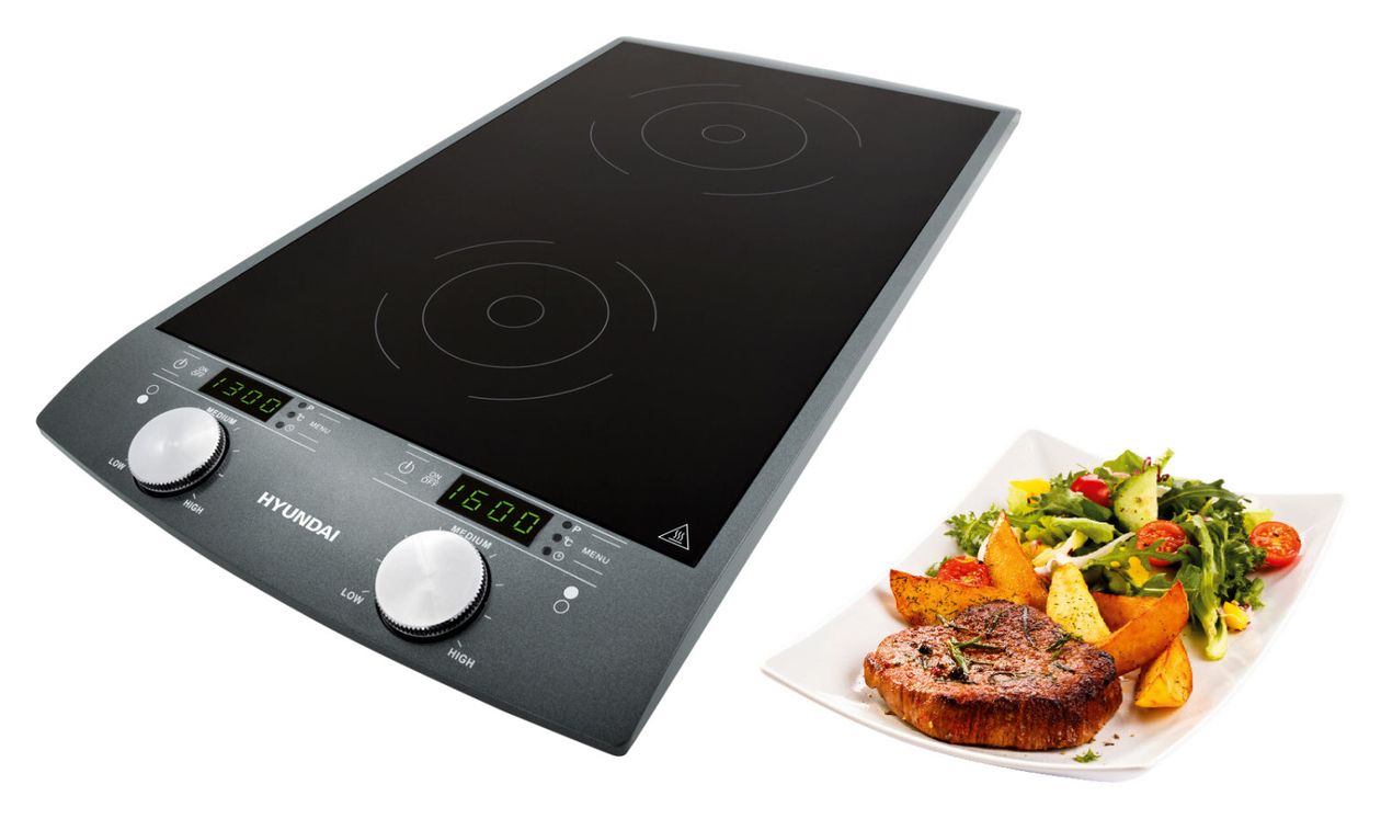 IND233 31 cm Induktions Kochfeld/Herdplatte 2 Zone(n) 