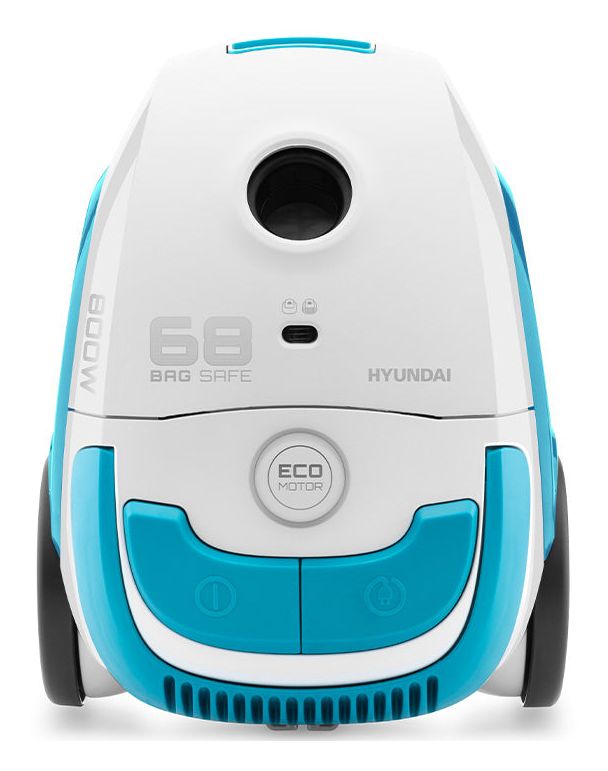 UVC068 Bodenstaubsauger mit Staubbeutel 800 W  (Weiß, Blau) 