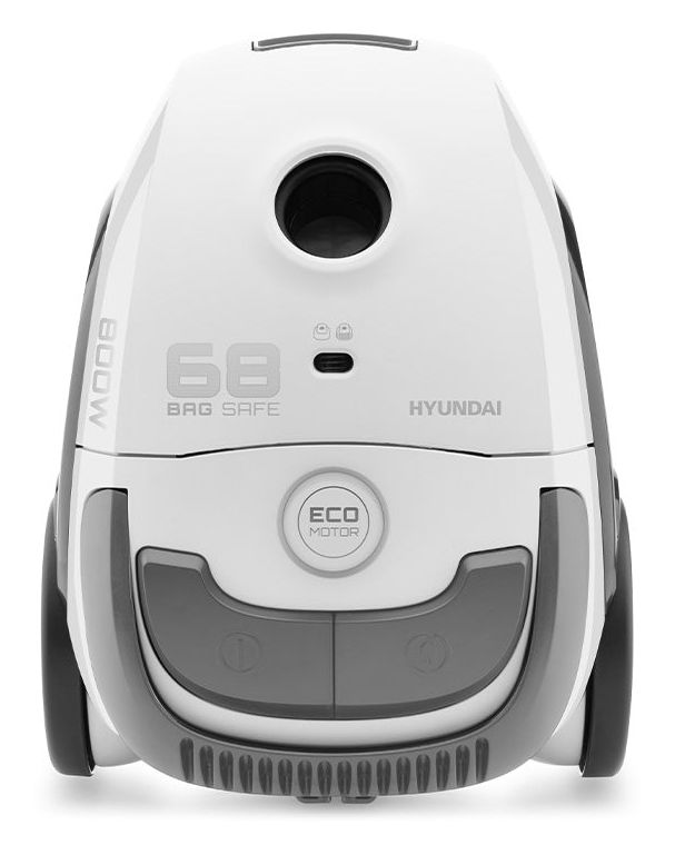 UVC068 Bodenstaubsauger mit Staubbeutel 800 W  (Weiß, Grau) 