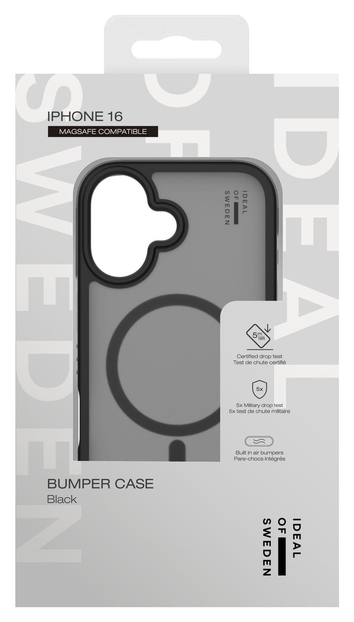 IDBPCMS-I2461-01 Cover für Apple iPhone 16  (Schwarz) 