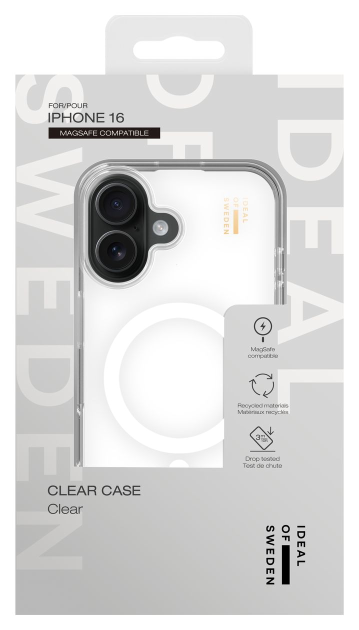 IDCLCMS-I2461-471 Cover für Apple iPhone 16  (Transparent) 