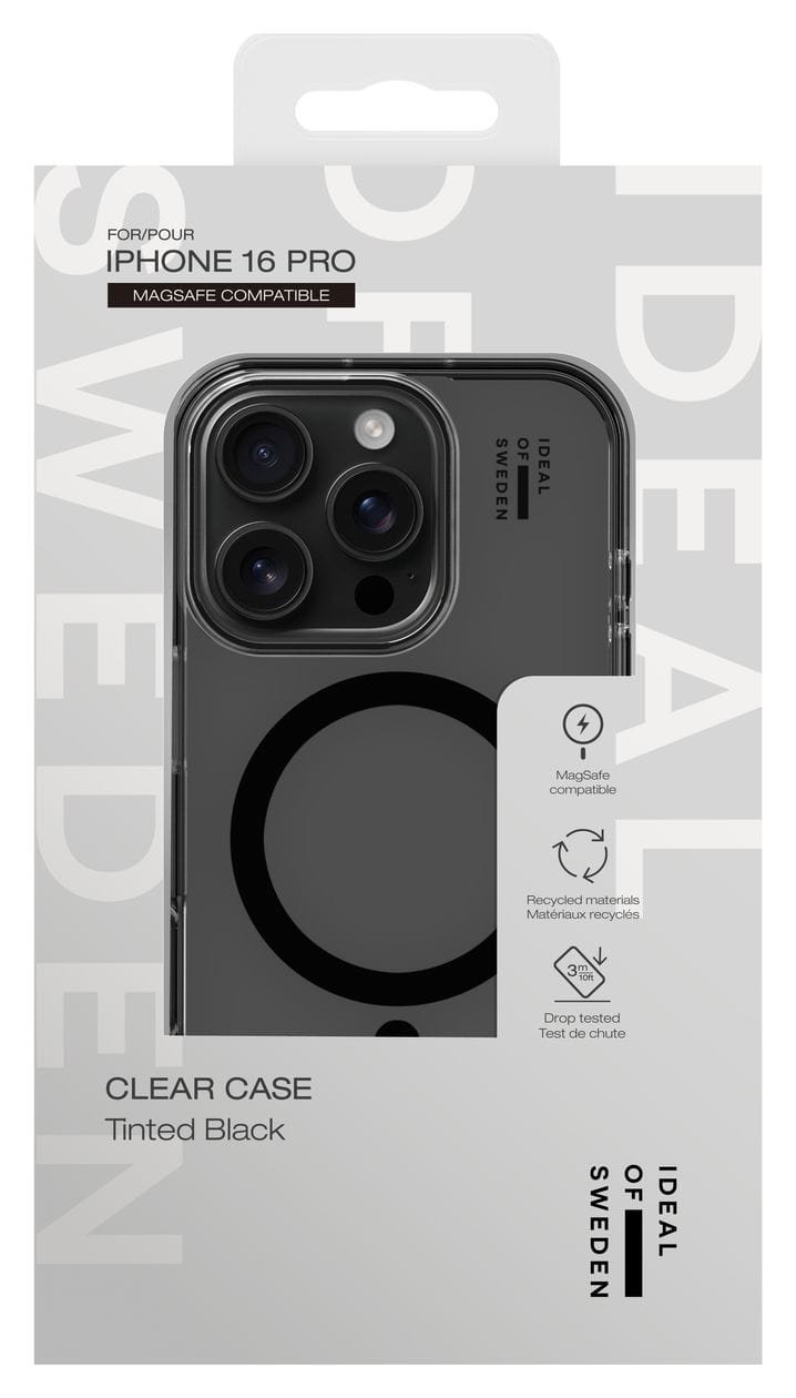 IDCLCMS-I2461P-470 Cover für Apple iPhone 16 Pro  (Schwarz) 