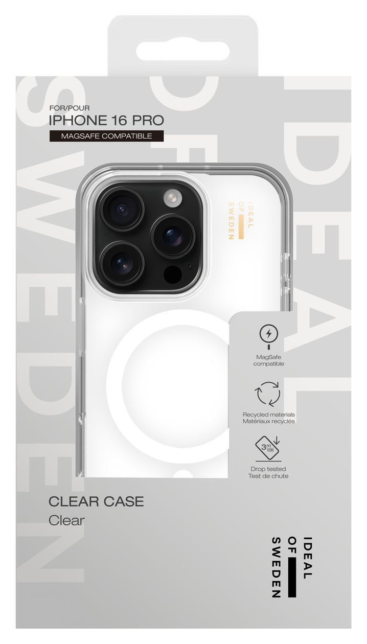 IDCLCMS-I2461P-471 Cover für Apple iPhone 16 Pro  (Transparent) 