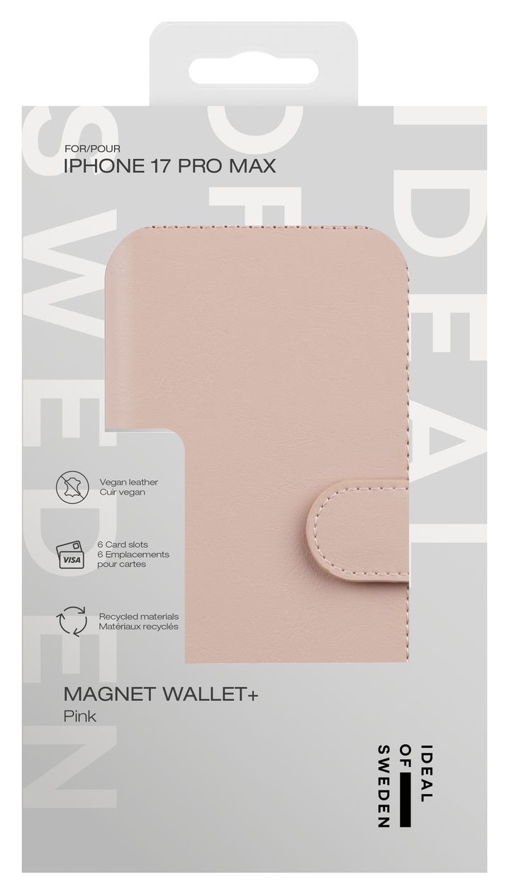 IDMWP-I2567P-51 Flip case für Apple iPhone 17 Pro Max  (Pink) 