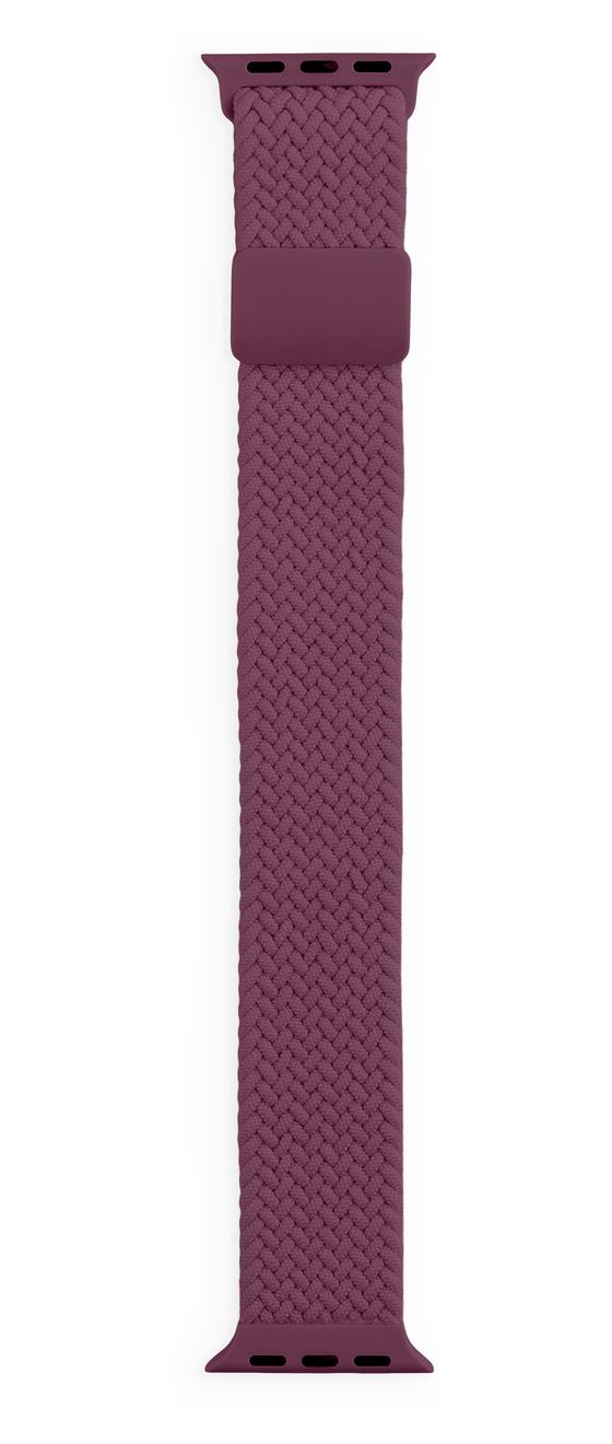 Soft Braid Watch Band Armband 22 mm Apple Watch 42/44/45/46/49  (Violett) 