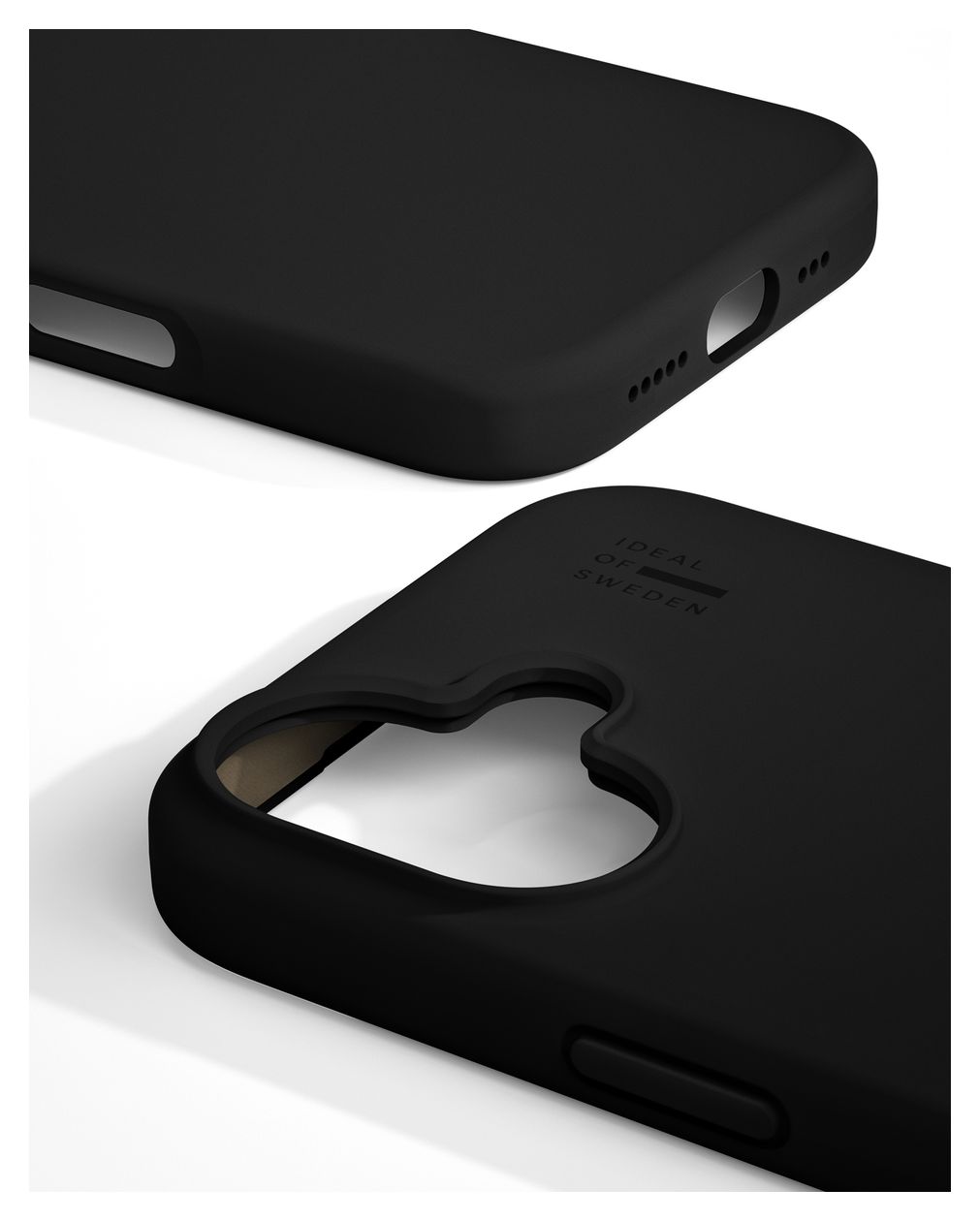 Silicone Case MagSafe Cover für Apple iPhone 16 (Black) 
