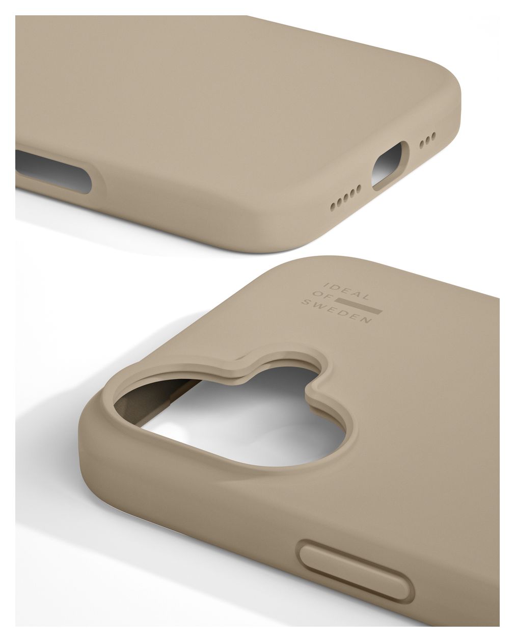 Silicone Case MagSafe Cover für Apple iPhone 17 (Perfect Beige) 