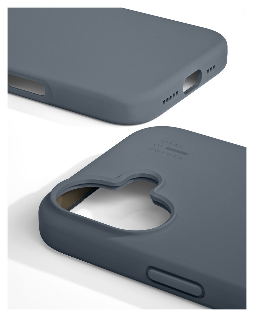 Silicone Case MagSafe Cover für Apple iPhone 17 (Midnight Blue) 