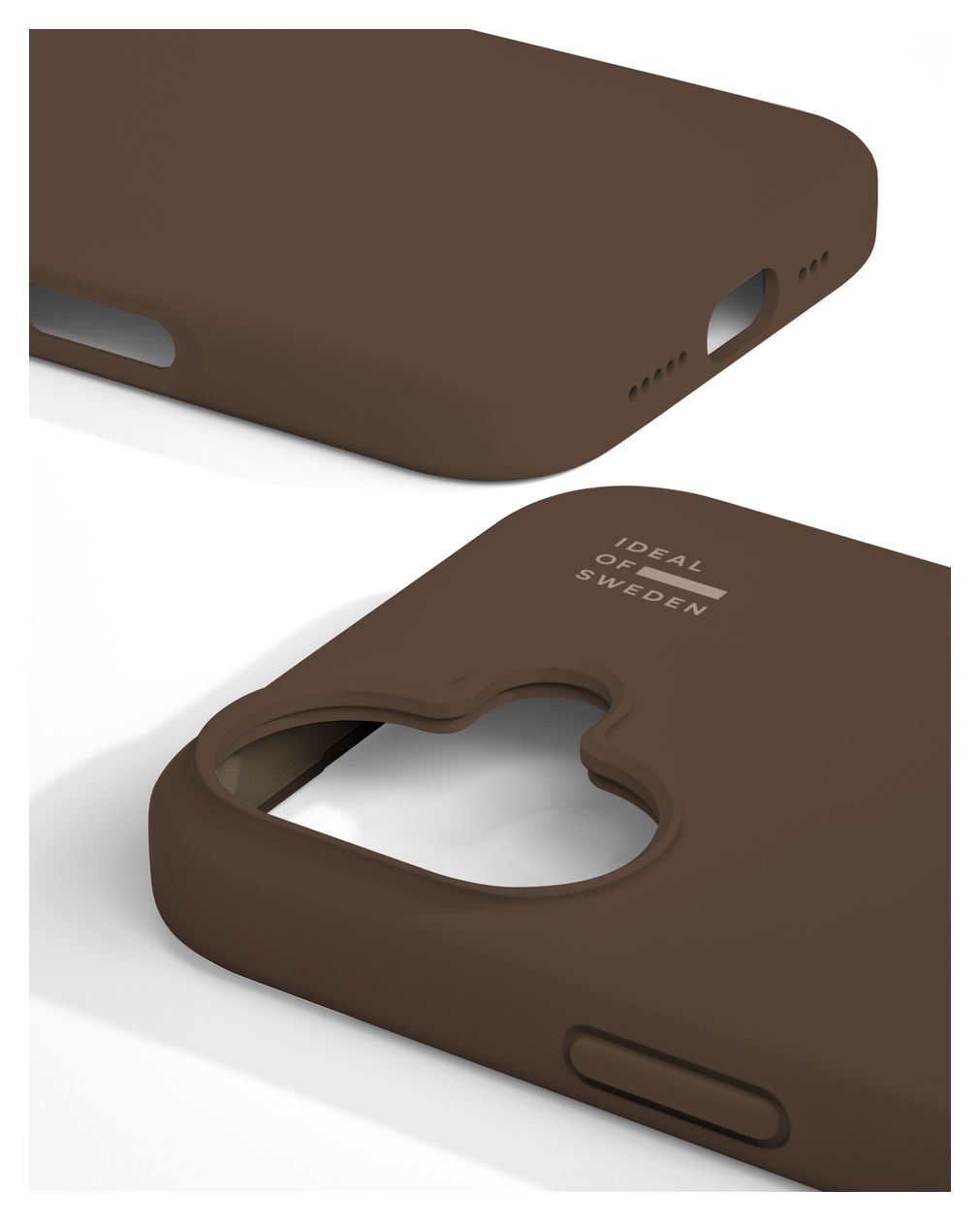 Silicone Case MagSafe Cover für Apple iPhone 17 (Mocha Mousse) 