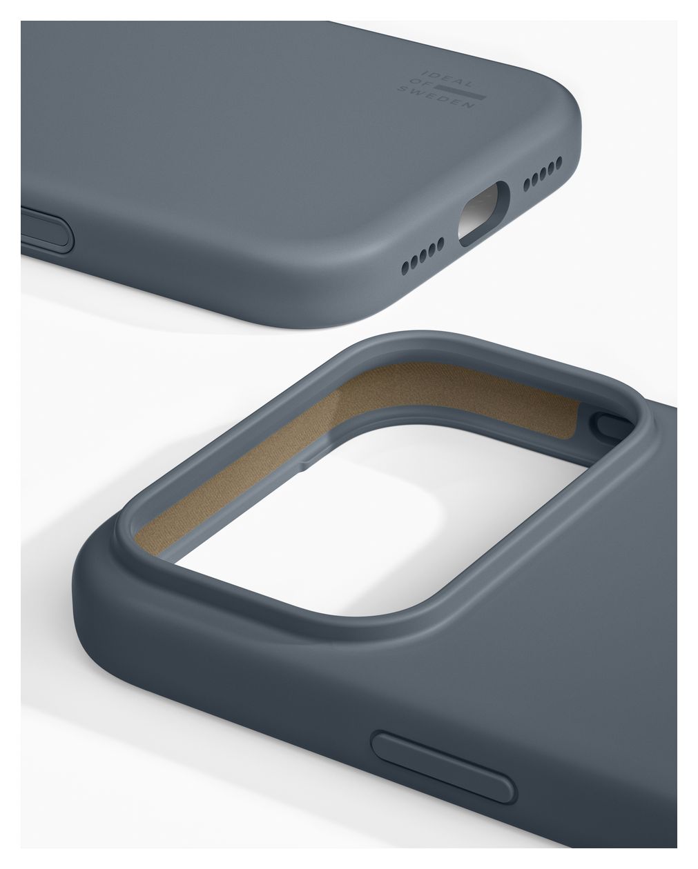 Silicone Case MagSafe Cover für Apple iPhone 17 Pro Max (Midnight Blue) 