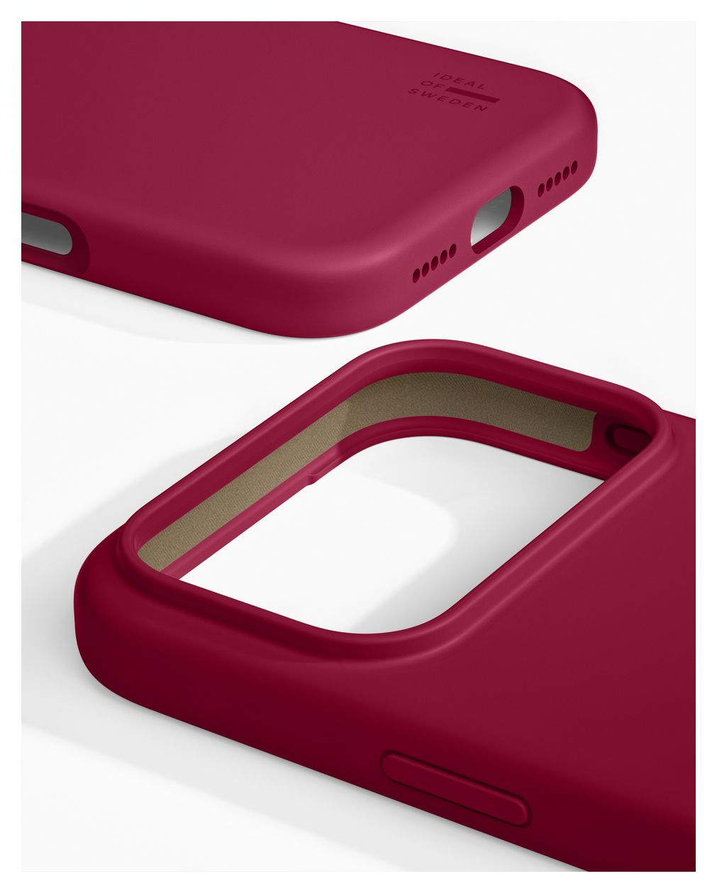 Silicone Case MagSafe Cover für Apple iPhone 17 Pro Max (Cranberry) 