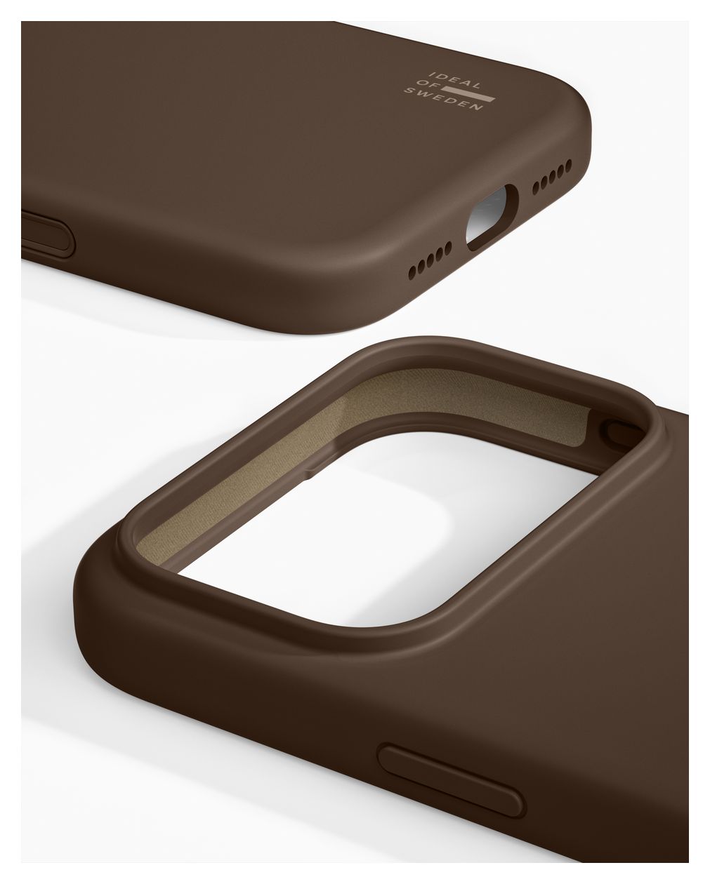Silicone Case MagSafe Cover für Apple iPhone 17 Pro Max (Mocha Mousse) 