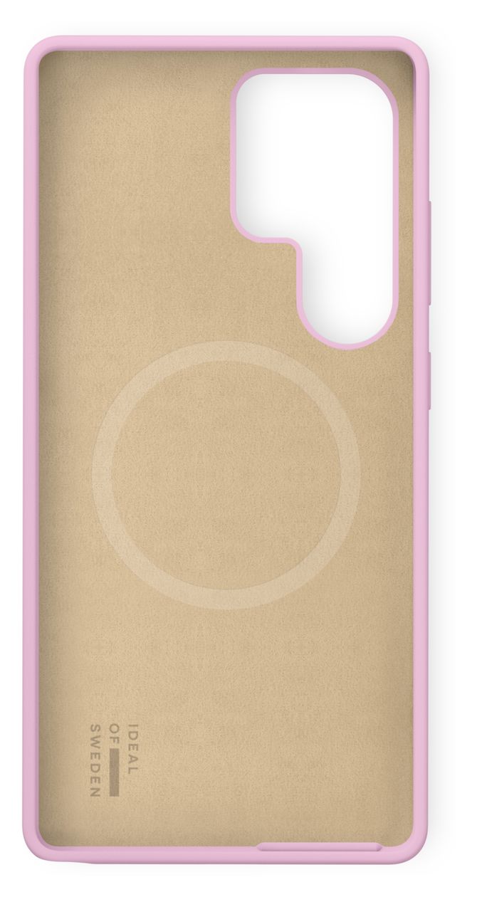 Silicone Case MagSafe für Samsung Galaxy S25 Ultra (Bubblegum Pink) 