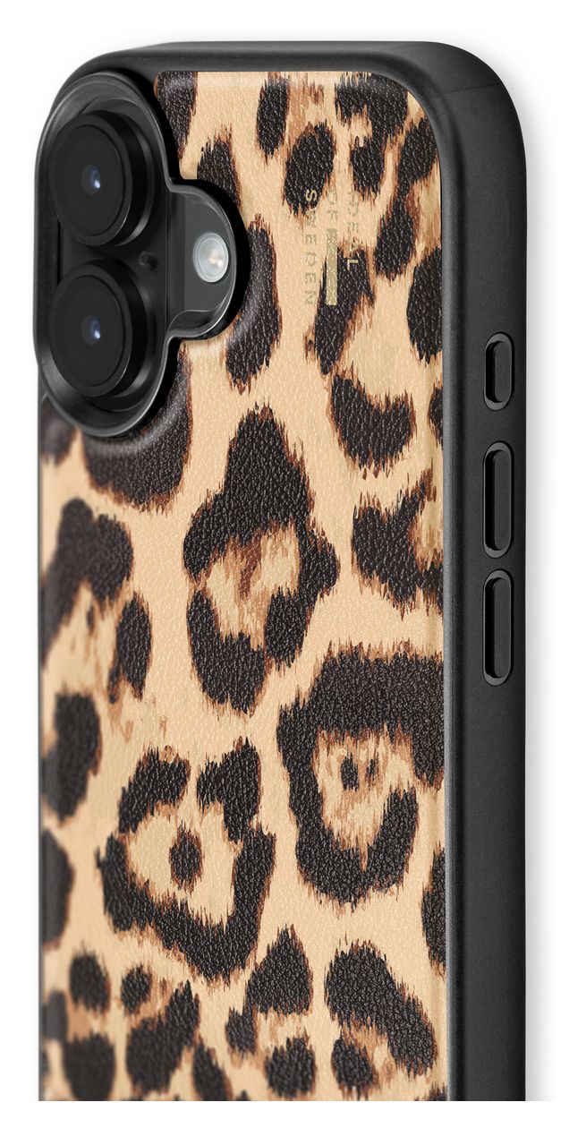 Vegan Leather Case MagSafe Cover für Apple iPhone 17 (Timeless Leo) 
