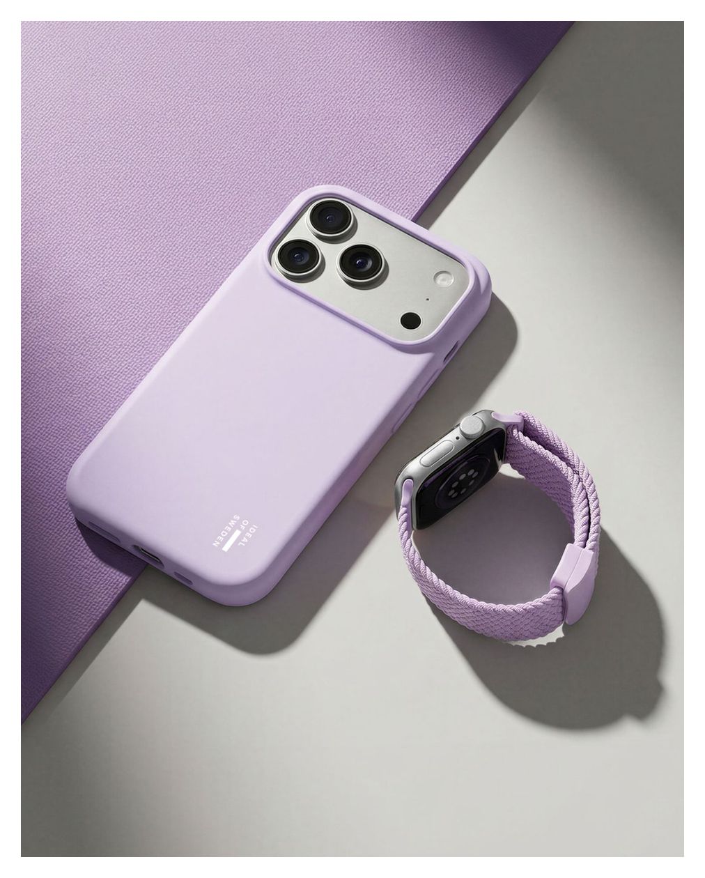 Lavender Milk Watch Band Armband 42 mm Apple Watch Series 1–3 44 mm Apple Watch Series 4–6 44 mm Apple Watch SE (1. – 3. Generation) 45 mm Apple Watch Series 7–9 46 mm Apple Watch Series 10–11 49 mm Apple Watch Ultra/Ultra 2–3 