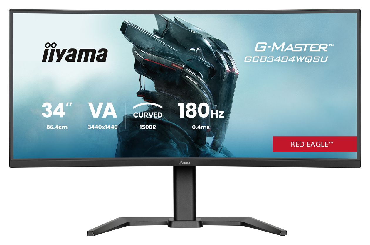G-Master GCB3484WQSU-B1 Quad HD Monitor 86,4 cm (34 Zoll) 21:9 0,4 ms 500 cd/m²  (Schwarz) 