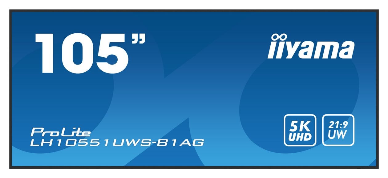 ProLite LH10551UWS-B1AG 5K Ultra HD Monitor 2,67 m (105") 21:9 8 ms  (Schwarz) 