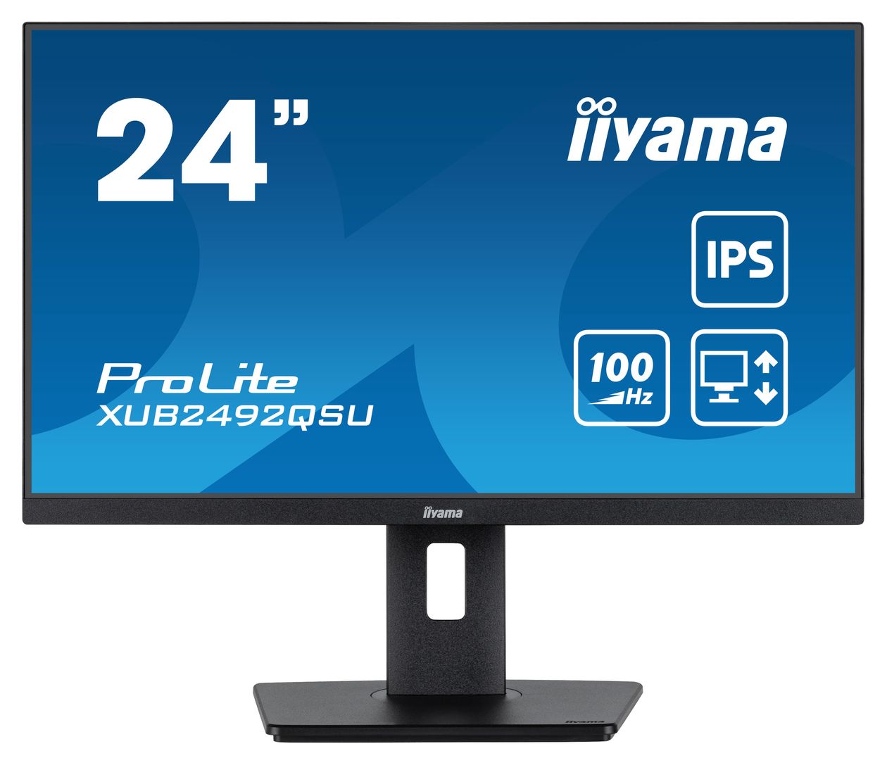 ProLite XUB2492QSU-B1 Quad HD Monitor 60,5 cm (23.8 Zoll) 16:9 1 ms 350 cd/m²  (Schwarz) 