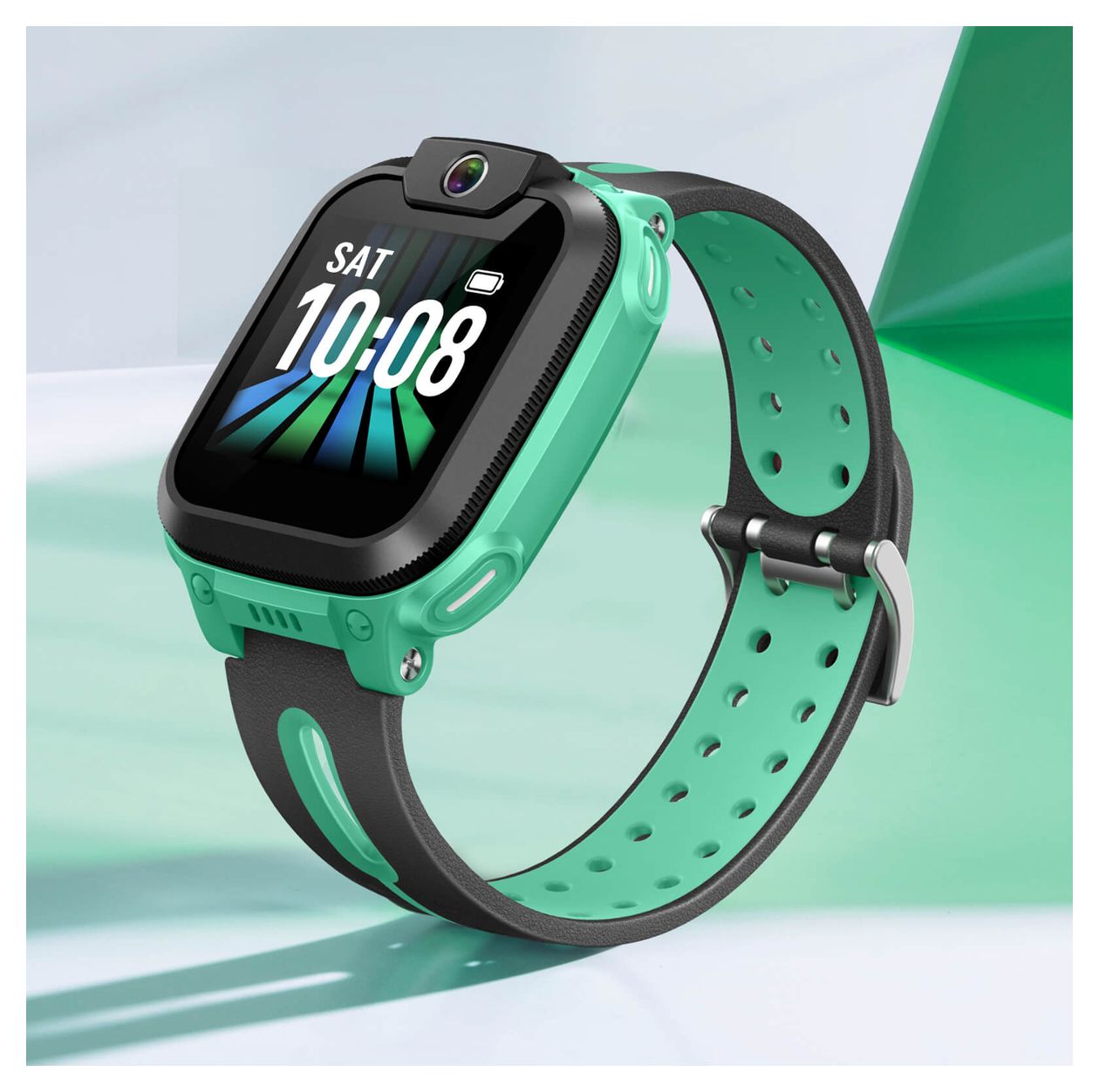 Z1 Digital Smartwatch Rechteckig IPX8 4G  (Grün) 