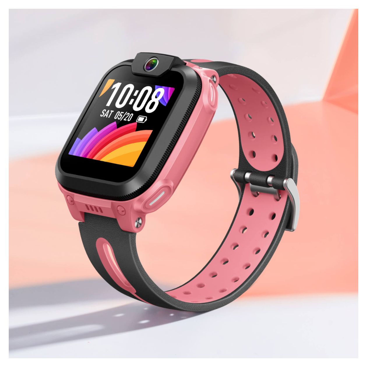 Z1 Digital Smartwatch Rechteckig IPX8 4G  (Pink) 