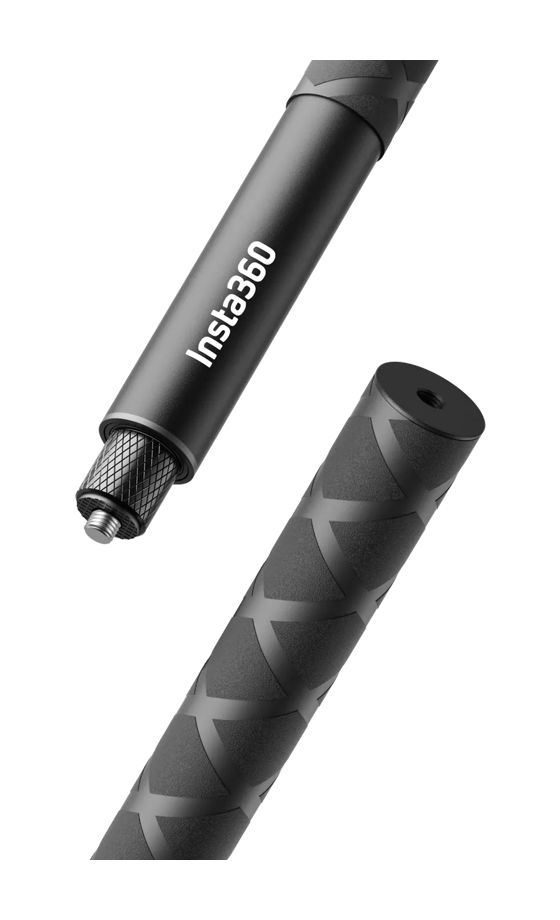 Invisible Selfie Stick 114cm   (Schwarz) 