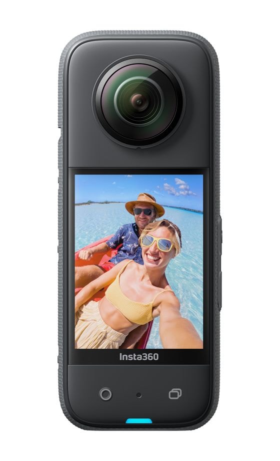 X3 Standard 11968 x 5984 Pixel Aktion Kamera 360° 72 MP  (Schwarz) 