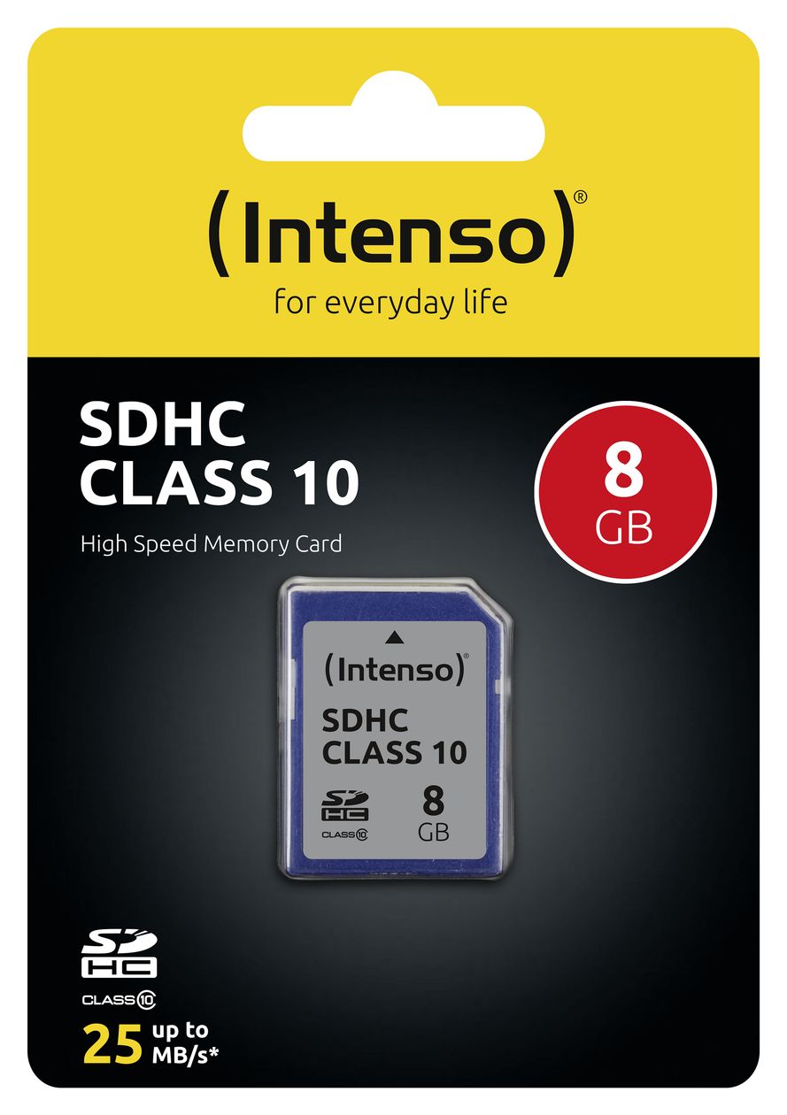 3411460 SDHC Speicherkarte 8 GB Klasse 10 