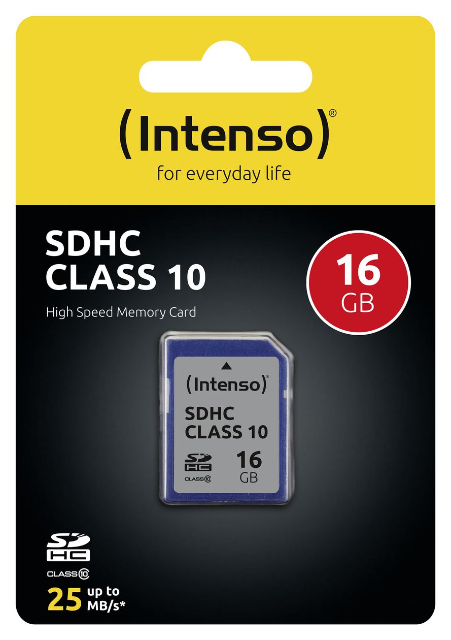 3411470 SDHC Speicherkarte 16 GB Klasse 10 