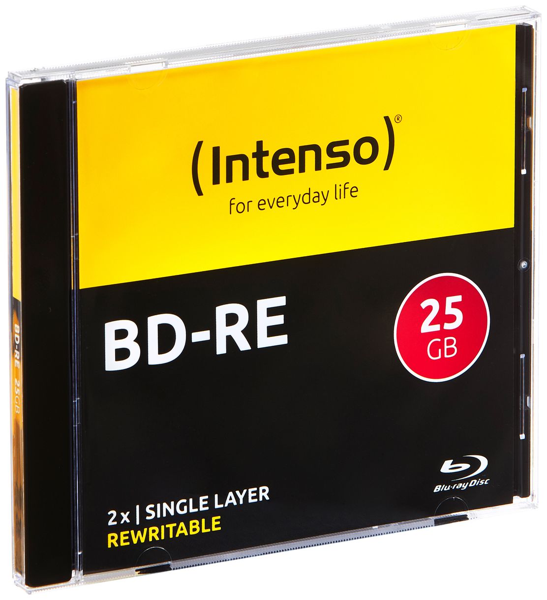 BD-RE Blu-ray Rohlinge 25GB 5er Jewelcase Schreibgeschwindigkeit 2x 