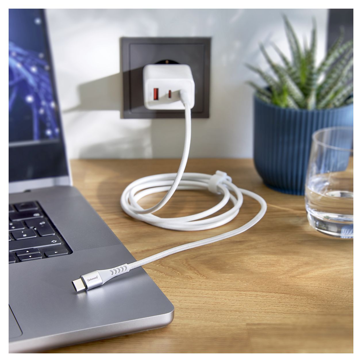 7901002 0,48 Gbit/s USB C auf USB C Männlich bis 60 W 1,5 m  (Weiß) 