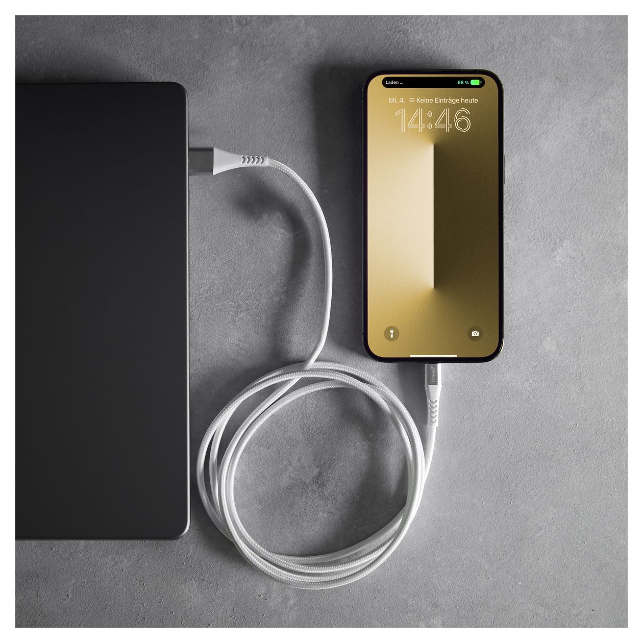 7902102 0,48 Gbit/s USB A auf USB C/Micro USB-A/Lightning Männlich bis 12 W 1,5 m  (Weiß) 