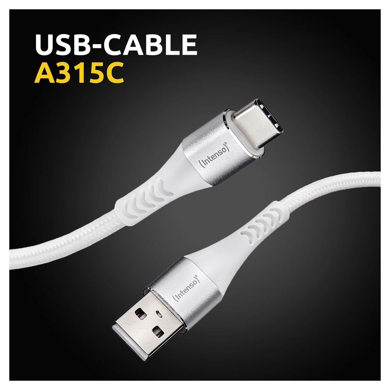 A315C 480 Mbit/s Stecker USB A auf USB C bis 60 W 1,5 m  (Weiß) 