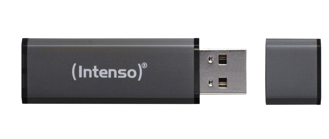 Alu Line USB Typ-A Stick 4 GB  (Anthrazit) 