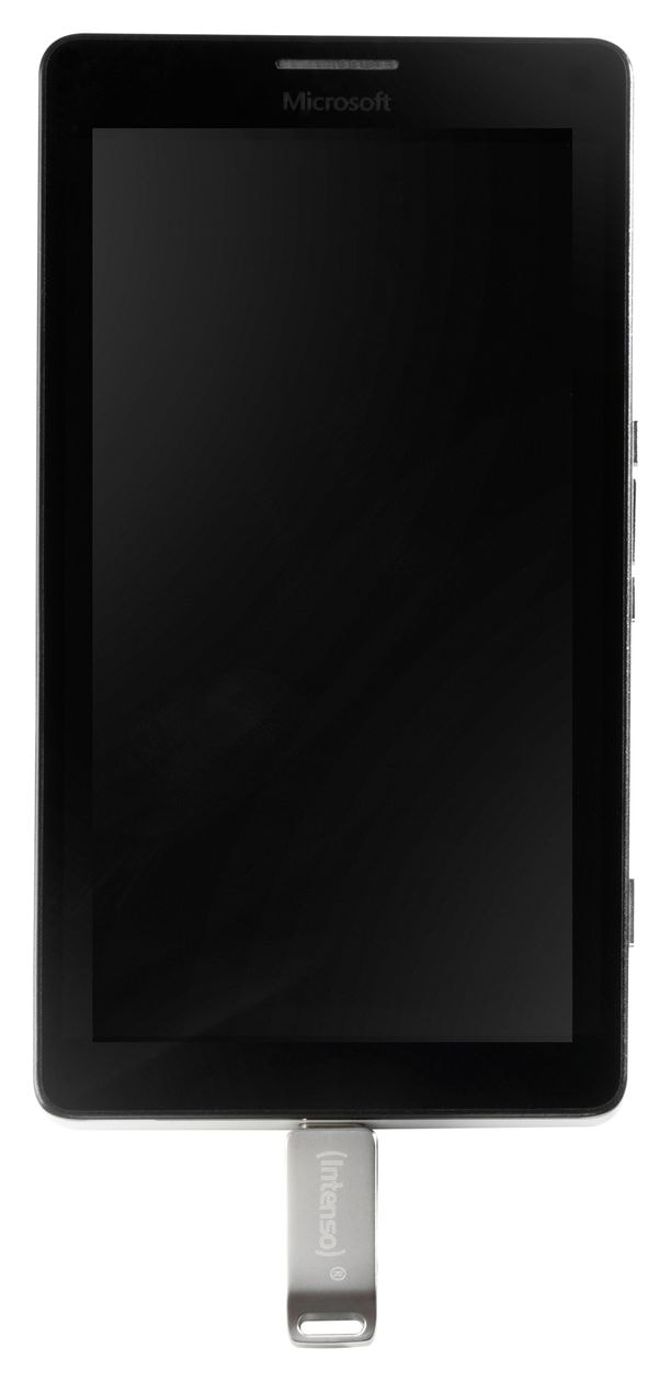 cMobile Line USB Type-A / USB Type-C Stick 32 GB  (Silber) 