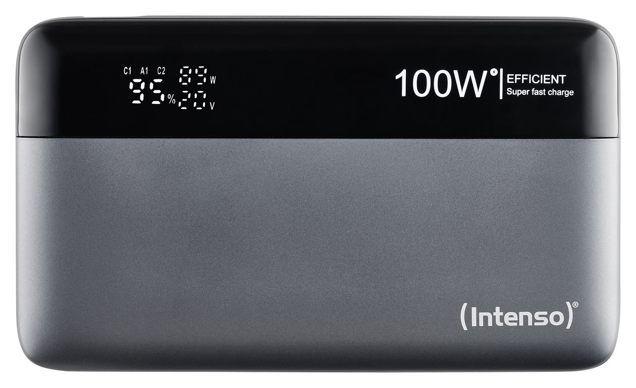 HE 20000 mAh Powerbank  (Schwarz, Grau) 