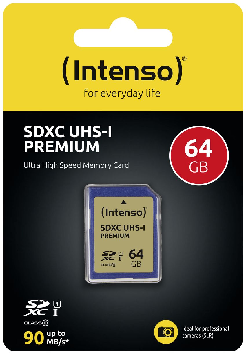 3421490 SDXC Speicherkarte 64 GB Class 1 (U1) Klasse 10 