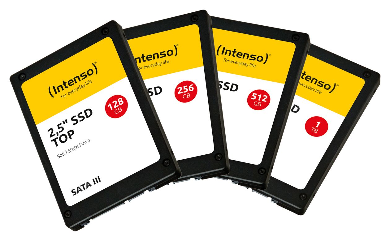 Top 128 GB SSD Serial ATA III 2.5"  (Schwarz) 