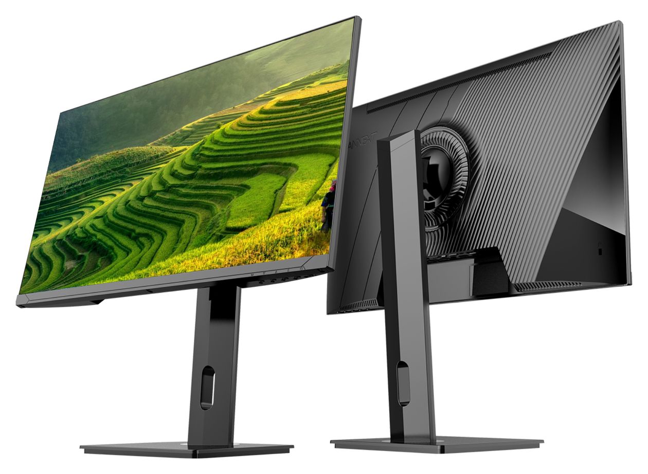 JN-IPS2380UHDR-C65W-HSP 4K Ultra HD Monitor 60,5 cm (23.8 Zoll) 16:9 8 ms  (Schwarz) 