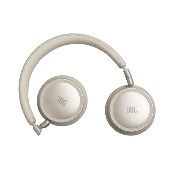 Live 680NC Ohraufliegender Bluetooth Kopfhörer kabelgebunden&kabellos 50 h Laufzeit USB Typ-C  (Champagner) 