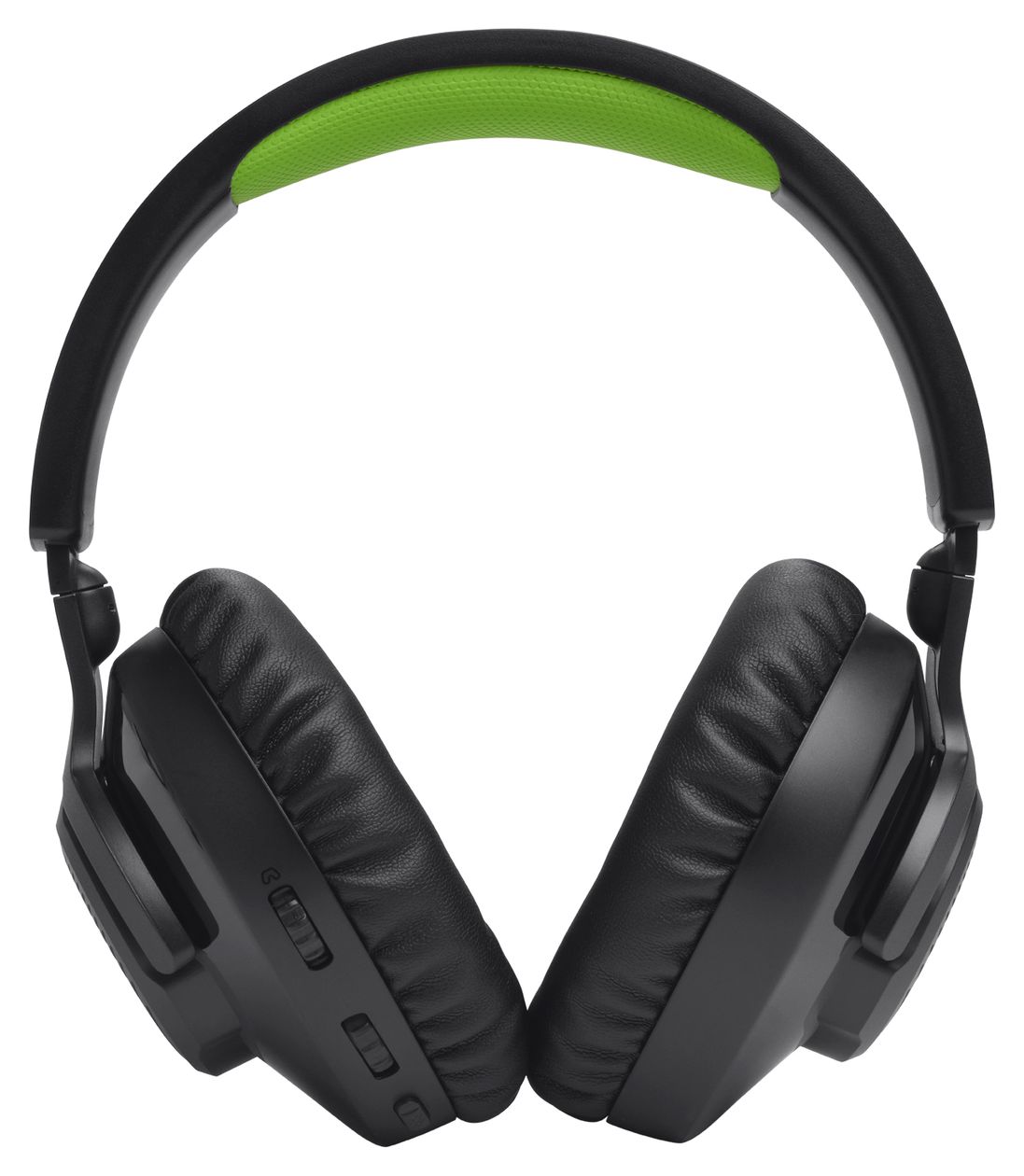 Quantum 360X Over Ear Bluetooth Kopfhörer kabellos 26 h Laufzeit USB Typ-C  (Schwarz, Grün) 
