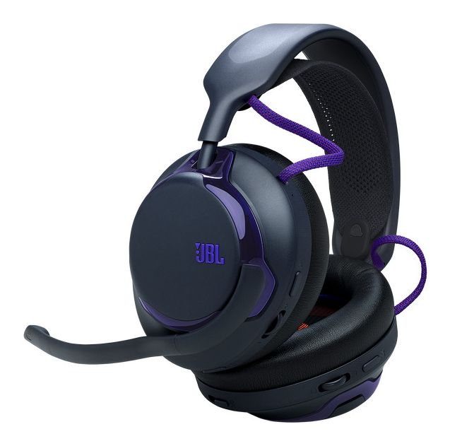 Quantum 850 Over Ear Bluetooth Kopfhörer kabelgebunden&kabellos 30 h Laufzeit USB Typ-C  (Schwarz, Blau) 