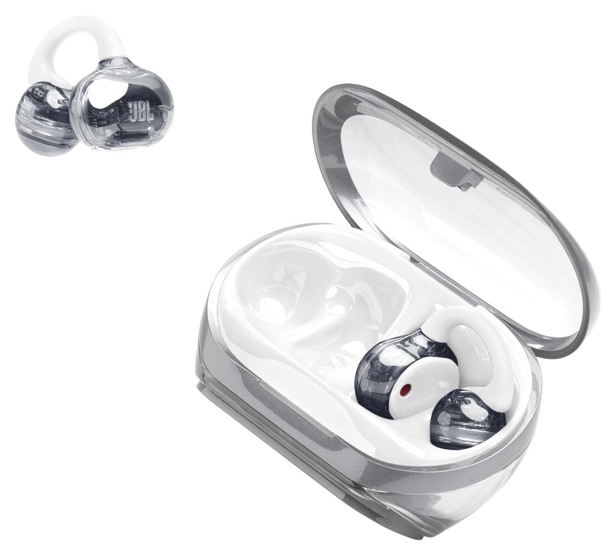 Soundgear Clips In-Ear Bluetooth Kopfhörer Kabellos TWS 8 h Laufzeit IP54  (Weiß) 